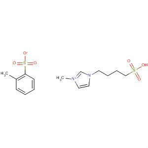 920741-98-6  1H-Imidazolium, 1-methyl-3-(4-sulfobutyl)-, methylbenzenesulfonate(1:1)