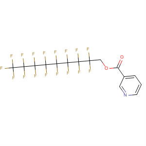 920743-50-6  3-Pyridinecarboxylic acid,2,2,3,3,4,4,5,5,6,6,7,7,8,8,9,9,9-heptadecafluorononyl ester