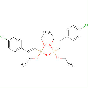 920743-93-7  Disiloxane, 1,3-bis[(1E)-2-(4-chlorophenyl)ethenyl]-1,1,3,3-tetraethoxy-
