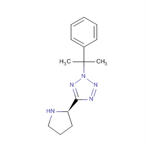 920748-24-9  2H-Tetrazole, 2-(1-methyl-1-phenylethyl)-5-[(2R)-2-pyrrolidinyl]-