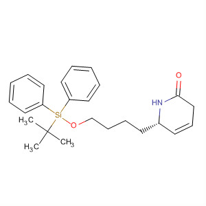 920749-97-9  2(1H)-Pyridinone,6-[4-[[(1,1-dimethylethyl)diphenylsilyl]oxy]butyl]-3,6-dihydro-, (6S)-