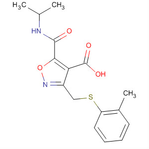 920751-15-1, 4-Isoxazolecarboxylic acid,5-[[(1-methylethyl)amino ...