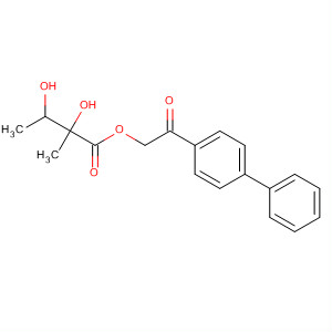 920756-94-1  Butanoic acid, 2,3-dihydroxy-2-methyl-, 2-[1,1'-biphenyl]-4-yl-2-oxoethylester, (2R,3S)-rel-