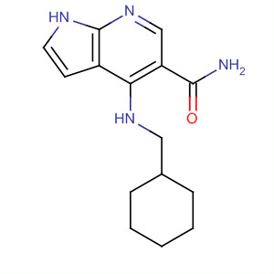 920959-45-1  1H-Pyrrolo[2,3-b]pyridine-5-carboxamide, 4-[(cyclohexylmethyl)amino]-