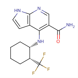 920959-59-7  1H-Pyrrolo[2,3-b]pyridine-5-carboxamide,4-[[(1S,2R)-2-(trifluoromethyl)cyclohexyl]amino]-