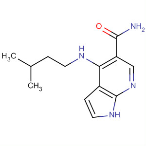 920959-67-7  1H-Pyrrolo[2,3-b]pyridine-5-carboxamide, 4-[(3-methylbutyl)amino]-