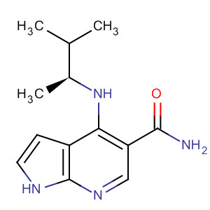 920959-68-8  1H-Pyrrolo[2,3-b]pyridine-5-carboxamide,4-[[(1S)-1,2-dimethylpropyl]amino]-