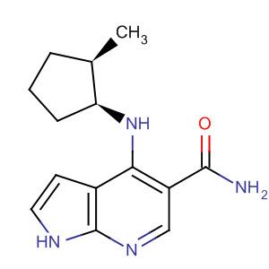 920959-73-5  1H-Pyrrolo[2,3-b]pyridine-5-carboxamide,4-[[(1S,2R)-2-methylcyclopentyl]amino]-
