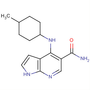 920959-75-7  1H-Pyrrolo[2,3-b]pyridine-5-carboxamide,4-[(4-methylcyclohexyl)amino]-