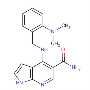 920959-81-5  1H-Pyrrolo[2,3-b]pyridine-5-carboxamide,4-[[[2-(dimethylamino)phenyl]methyl]amino]-