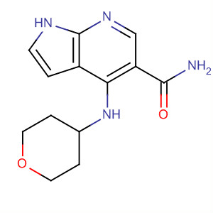 920960-04-9  1H-Pyrrolo[2,3-b]pyridine-5-carboxamide,4-[(tetrahydro-2H-pyran-4-yl)amino]-