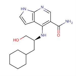 920960-30-1  1H-Pyrrolo[2,3-b]pyridine-5-carboxamide,4-[[(1S)-2-cyclohexyl-1-(hydroxymethyl)ethyl]amino]-