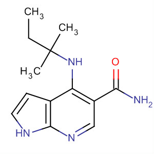920960-40-3  1H-Pyrrolo[2,3-b]pyridine-5-carboxamide,4-[(1,1-dimethylpropyl)amino]-