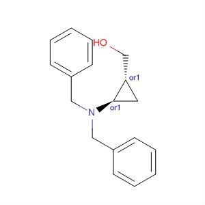 921209-81-6  Cyclopropanemethanol, 2-[bis(phenylmethyl)amino]-, (1R,2R)-rel-