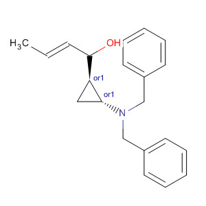 921209-84-9  Cyclopropanemethanol,2-[bis(phenylmethyl)amino]-a-(1E)-1-propen-1-yl-, (1R,2R)-rel-