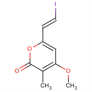 921603-46-5  2H-Pyran-2-one, 6-[(1E)-2-iodoethenyl]-4-methoxy-3-methyl-