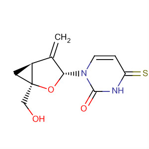 921609-16-7  2(1H)-Pyrimidinone,3,4-dihydro-1-[(1S,3R,5S)-1-(hydroxymethyl)-4-methylene-2-oxabicyclo[3.1.0]hex-3-yl]-4-thioxo-