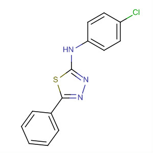 92161-93-8  1,3,4-Thiadiazol-2-amine, N-(4-chlorophenyl)-5-phenyl-