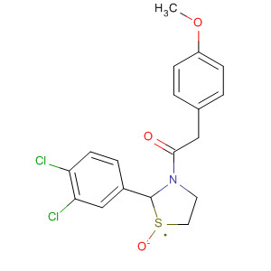 921611-29-2  Ethanone,1-[2-(3,4-dichlorophenyl)-1-oxido-3-thiazolidinyl]-2-(4-methoxyphenyl)-