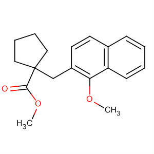 922165-46-6  Cyclopentanecarboxylic acid, 1-[(1-methoxy-2-naphthalenyl)methyl]-,methyl ester