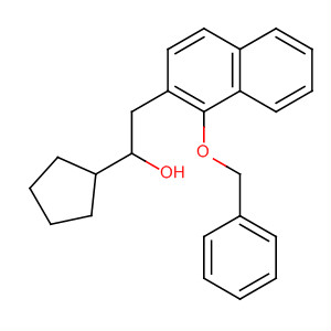 922165-54-6  Cyclopentanemethanol, 1-[[1-(phenylmethoxy)-2-naphthalenyl]methyl]-