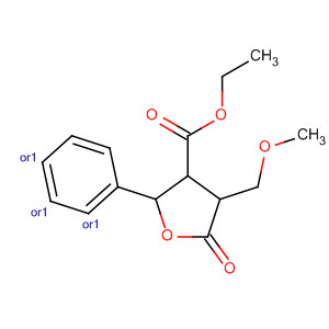 922524-68-3  3-Furancarboxylic acid, tetrahydro-4-(methoxymethyl)-5-oxo-2-phenyl-,ethyl ester, (2R,3S,4R)-rel-