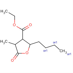 922524-69-4  3-Furancarboxylic acid, 2-butyltetrahydro-4-methyl-5-oxo-, ethyl ester,(2R,3R,4S)-rel-