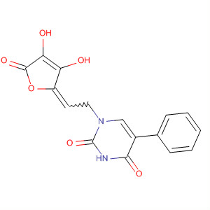 922704-87-8  2,4(1H,3H)-Pyrimidinedione,1-[2-(3,4-dihydroxy-5-oxo-2(5H)-furanylidene)ethyl]-5-phenyl-