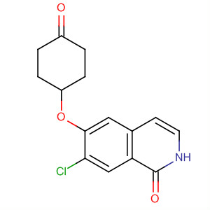 923022-92-8  1(2H)-Isoquinolinone, 7-chloro-6-[(4-oxocyclohexyl)oxy]-