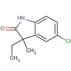 923037-21-2  2H-Indol-2-one, 5-chloro-3-ethyl-1,3-dihydro-3-methyl- 923037-21-2  2H-Indol-2-one, 5-chloro-3-ethyl-1,3-dihydro-3-methyl-