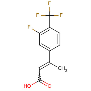 923266-21-1  2-Butenoic acid, 3-[3-fluoro-4-(trifluoromethyl)phenyl]-