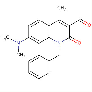 923585-89-1  3-Quinolinecarboxaldehyde,7-(dimethylamino)-1,2-dihydro-4-methyl-2-oxo-1-(phenylmethyl)-