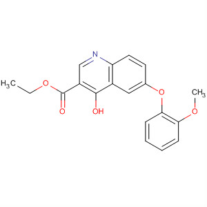 923591-70-2  3-Quinolinecarboxylic acid, 4-hydroxy-6-(2-methoxyphenoxy)-, ethylester