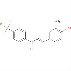 923979-07-1  2-Propen-1-one,3-(4-hydroxy-3-methylphenyl)-1-[4-(trifluoromethyl)phenyl]-, (2E)-