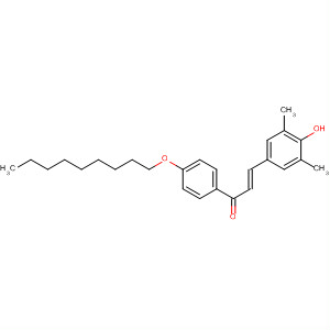 923979-18-4  2-Propen-1-one,3-(4-hydroxy-3,5-dimethylphenyl)-1-[4-(nonyloxy)phenyl]-, (2E)-