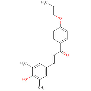 923979-19-5  2-Propen-1-one,3-(4-hydroxy-3,5-dimethylphenyl)-1-(4-propoxyphenyl)-, (2E)-