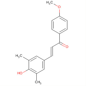 923979-23-1  2-Propen-1-one,3-(4-hydroxy-3,5-dimethylphenyl)-1-(4-methoxyphenyl)-, (2E)-