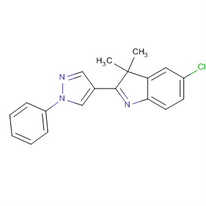 923987-27-3  3H-Indole, 5-chloro-3,3-dimethyl-2-(1-phenyl-1H-pyrazol-4-yl)-