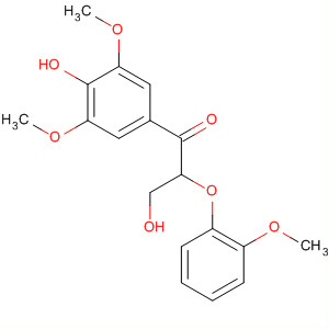 92409-43-3  1-Propanone,3-hydroxy-1-(4-hydroxy-3,5-dimethoxyphenyl)-2-(2-methoxyphenoxy)-