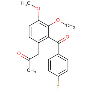 924280-04-6  2-Propanone, 1-[2-(4-fluorobenzoyl)-3,4-dimethoxyphenyl]-