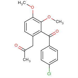 924280-07-9  2-Propanone, 1-[2-(4-chlorobenzoyl)-3,4-dimethoxyphenyl]-