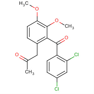 924280-08-0  2-Propanone, 1-[2-(2,4-dichlorobenzoyl)-3,4-dimethoxyphenyl]-