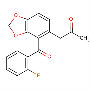 924280-10-4  2-Propanone, 1-[4-(2-fluorobenzoyl)-1,3-benzodioxol-5-yl]-