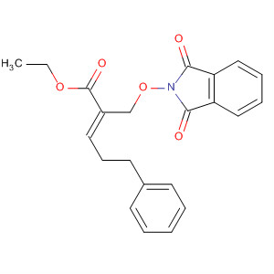 924280-76-2  2-Pentenoic acid,2-[[(1,3-dihydro-1,3-dioxo-2H-isoindol-2-yl)oxy]methyl]-5-phenyl-, ethylester, (2E)-