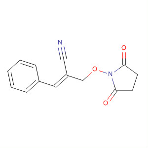 924280-78-4  2-Propenenitrile, 2-[[(2,5-dioxo-1-pyrrolidinyl)oxy]methyl]-3-phenyl-,(2E)-