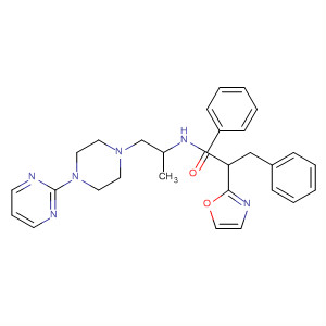 924644-57-5  2-Oxazolepropanamide,N-[1-methyl-2-[4-(2-pyrimidinyl)-1-piperazinyl]ethyl]-4,5-diphenyl-