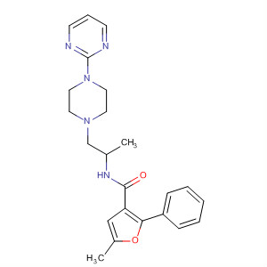 924645-29-4  3-Furancarboxamide,5-methyl-N-[1-methyl-2-[4-(2-pyrimidinyl)-1-piperazinyl]ethyl]-2-phenyl-