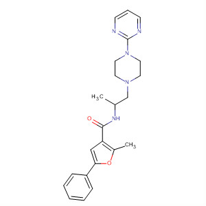 924645-31-8  3-Furancarboxamide,2-methyl-N-[1-methyl-2-[4-(2-pyrimidinyl)-1-piperazinyl]ethyl]-5-phenyl-