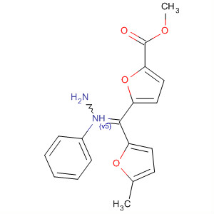 924657-71-6  2-Furancarboxylic acid,5-[(5-methyl-2-furanyl)(2-phenylhydrazinylidene)methyl]-, methyl ester