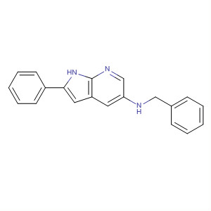 924881-05-0  1H-Pyrrolo[2,3-b]pyridin-5-amine, 2-phenyl-N-(phenylmethyl)-